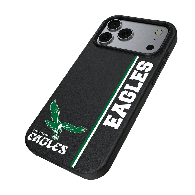 Philadelphia Eagles 1973-1995 Historic Collection Sidebar iPhone MagSafe Compatible Phone Case for Apple iPhone Iso.Jpg