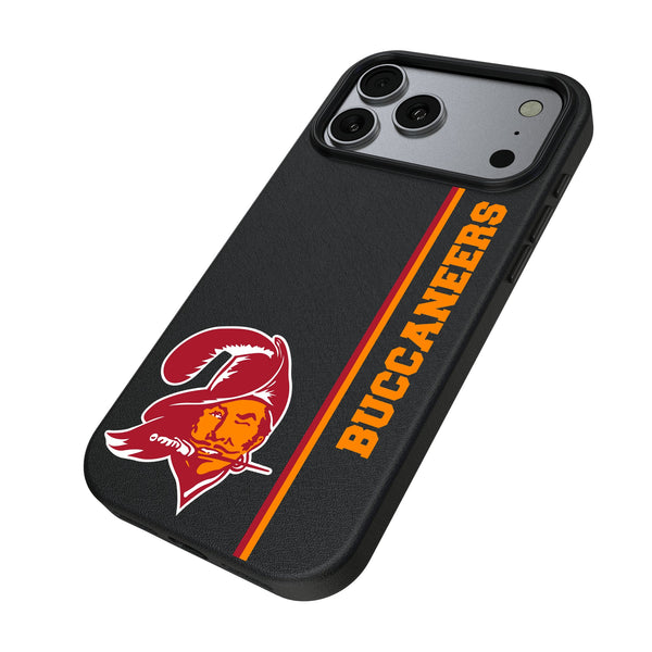 Tampa Bay Buccaneers Historic Collection Sidebar iPhone MagSafe Compatible Phone Case for Apple iPhone Iso.Jpg