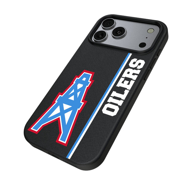 Houston Oilers Historic Collection Sidebar iPhone MagSafe Compatible Phone Case for Apple iPhone Iso.Jpg