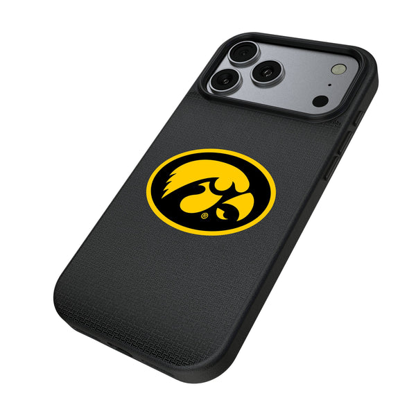 University of Iowa Hawkeyes Linen iPhone MagSafe Compatible Phone Case for Apple iPhone Iso.Jpg