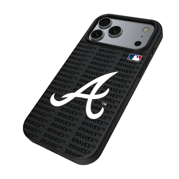 Atlanta Braves Text Backdrop iPhone MagSafe Compatible Phone Case for Apple iPhone Iso.Jpg