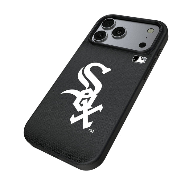 Chicago White Sox Linen iPhone MagSafe Compatible Phone Case for Apple iPhone Iso.Jpg