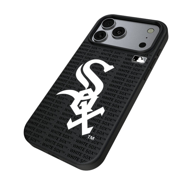 Chicago White Sox Text Backdrop iPhone MagSafe Compatible Phone Case for Apple iPhone Iso.Jpg