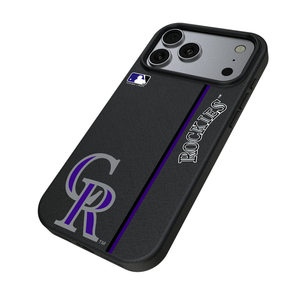 Colorado Rockies Sidebar iPhone MagSafe Compatible Phone Case for Apple iPhone Iso.Jpg