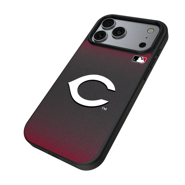 Cincinnati Reds Linen iPhone MagSafe Compatible Phone Case for Apple iPhone Iso.Jpg