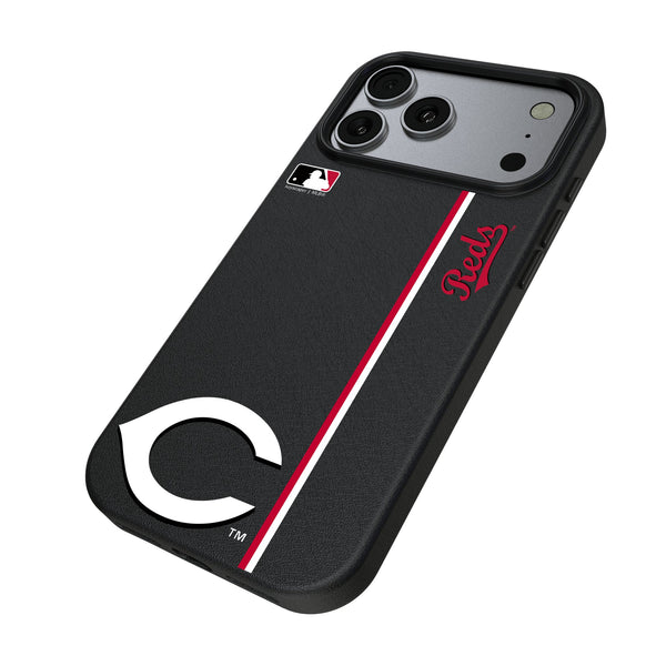 Cincinnati Reds Sidebar iPhone MagSafe Compatible Phone Case for Apple iPhone Iso.Jpg