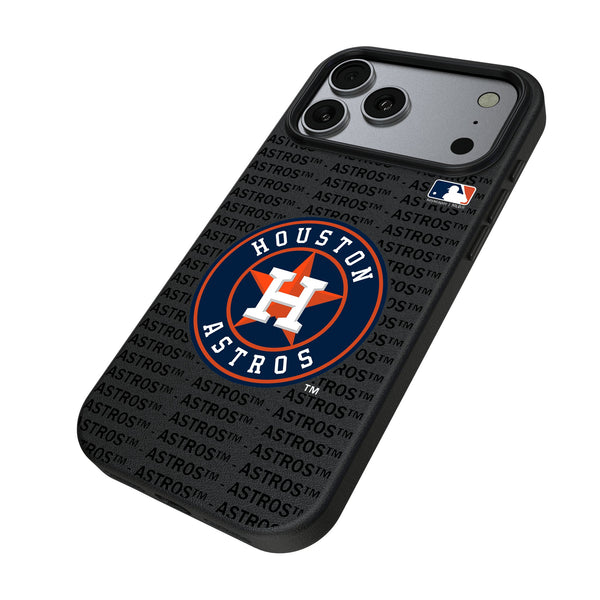 Houston Astros Text Backdrop iPhone MagSafe Compatible Phone Case for Apple iPhone Iso.Jpg