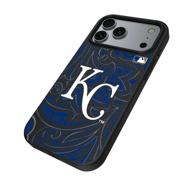 Kansas City Royals Paisley iPhone MagSafe Compatible Phone Case for Apple iPhone Iso.Jpg