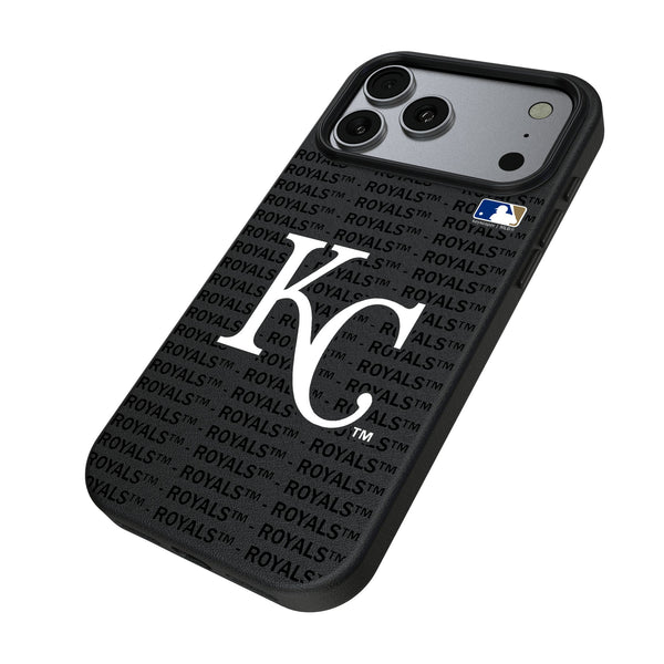 Kansas City Royals Text Backdrop iPhone MagSafe Compatible Phone Case for Apple iPhone Iso.Jpg