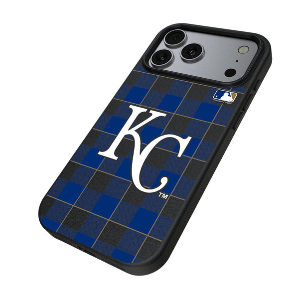 Kansas City Royals Plaid iPhone MagSafe Compatible Phone Case for Apple iPhone Iso.Jpg