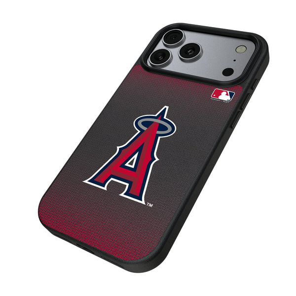 Los Angeles Angels Linen iPhone MagSafe Compatible Phone Case for Apple iPhone Iso.Jpg