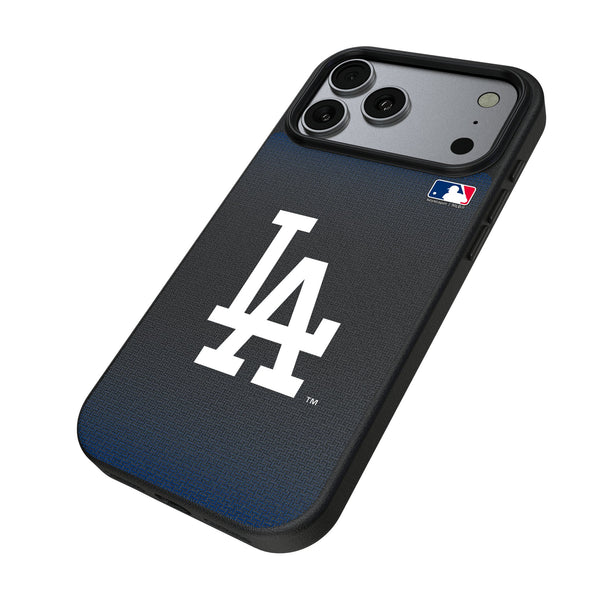 LA Dodgers Linen iPhone MagSafe Compatible Phone Case for Apple iPhone Iso.Jpg