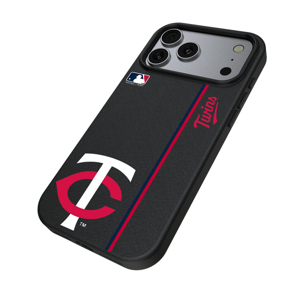 Minnesota Twins Sidebar iPhone MagSafe Compatible Phone Case for Apple iPhone Iso.Jpg