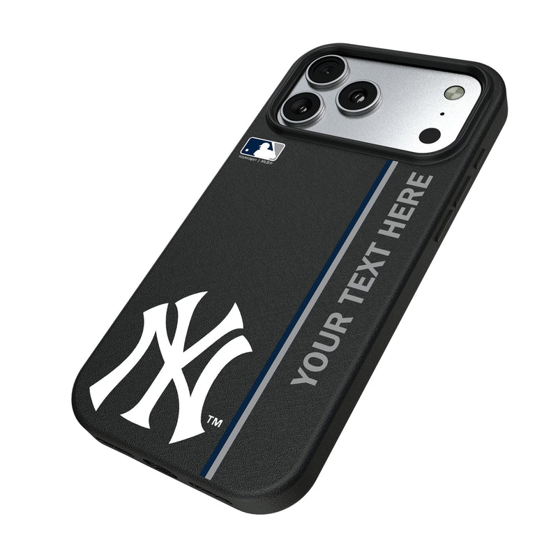 New York Yankees Personalized Sidebard iPhone MagSafe Compatible Phone Case for Apple iPhone Iso.Jpg