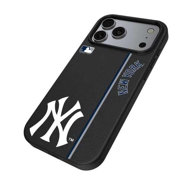 New York Yankees Sidebar iPhone MagSafe Compatible Phone Case for Apple iPhone Iso.Jpg