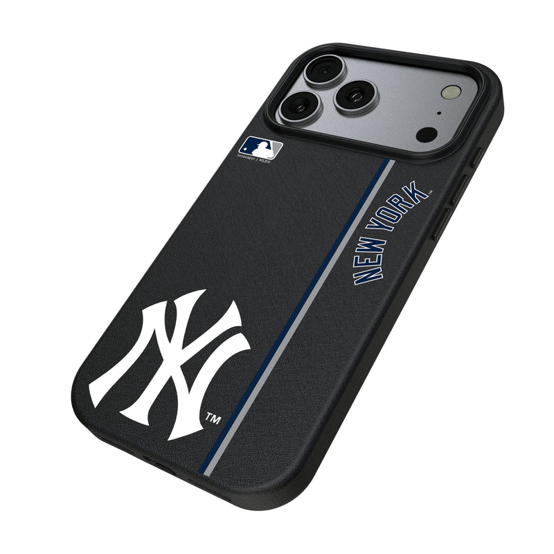 New York Yankees Sidebar iPhone MagSafe Compatible Phone Case for Apple iPhone Iso.Jpg