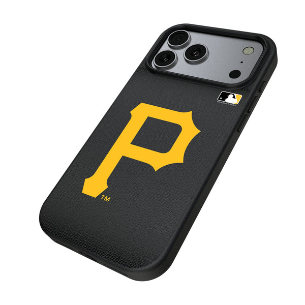 Pittsburgh Pirates Linen iPhone MagSafe Compatible Phone Case for Apple iPhone Iso.Jpg