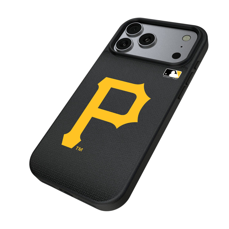 Pittsburgh Pirates Linen iPhone MagSafe Compatible Phone Case for Apple iPhone Iso.Jpg