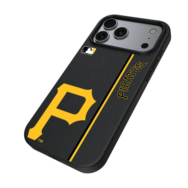 Pittsburgh Pirates Sidebar iPhone MagSafe Compatible Phone Case for Apple iPhone Iso.Jpg