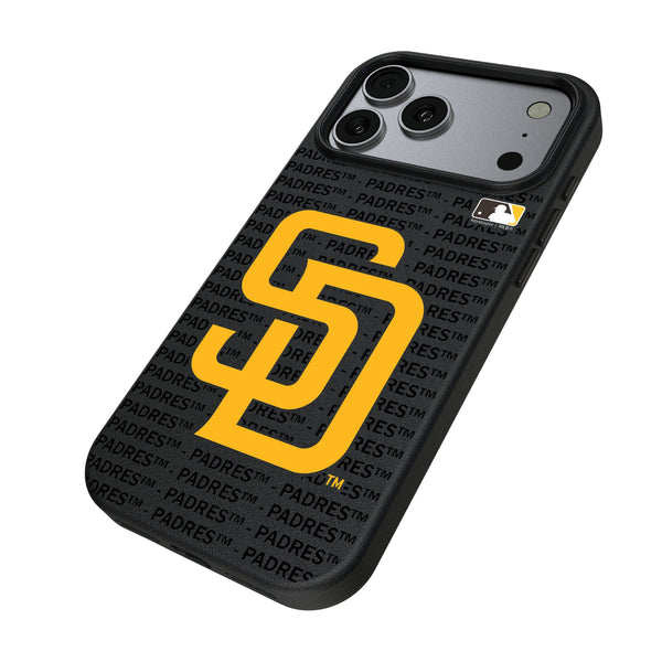 San Diego Padres Text Backdrop iPhone MagSafe Compatible Phone Case for Apple iPhone Iso.Jpg
