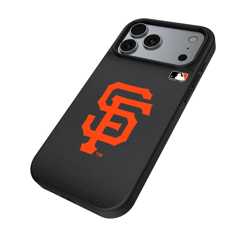 San Francisco Giants Linen iPhone MagSafe Compatible Phone Case for Apple iPhone Iso.Jpg