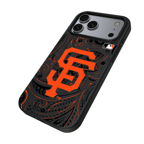 San Francisco Giants Paisley iPhone MagSafe Compatible Phone Case for Apple iPhone Iso.Jpg