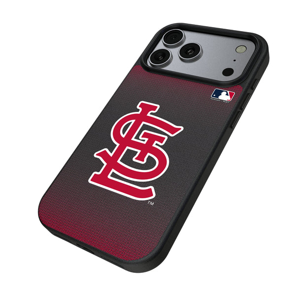 St Louis Cardinals Linen iPhone MagSafe Compatible Phone Case for Apple iPhone Iso.Jpg