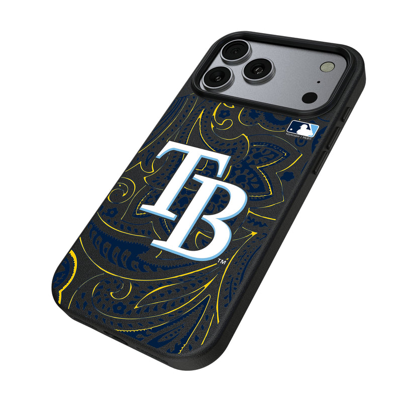 Tampa Bay Rays Paisley iPhone MagSafe Compatible Phone Case for Apple iPhone Iso.Jpg