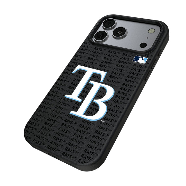 Tampa Bay Rays Text Backdrop iPhone MagSafe Compatible Phone Case for Apple iPhone Iso.Jpg