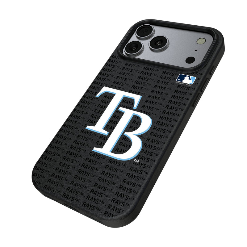 Tampa Bay Rays Text Backdrop iPhone MagSafe Compatible Phone Case for Apple iPhone Iso.Jpg