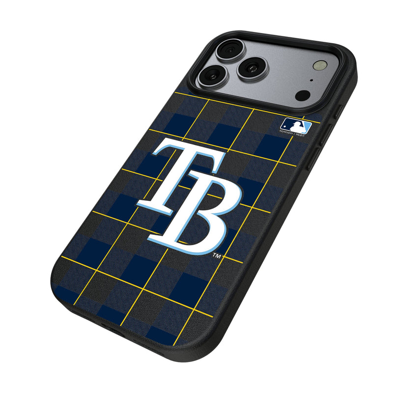 Tampa Bay Rays Plaid iPhone MagSafe Compatible Phone Case for Apple iPhone Iso.Jpg
