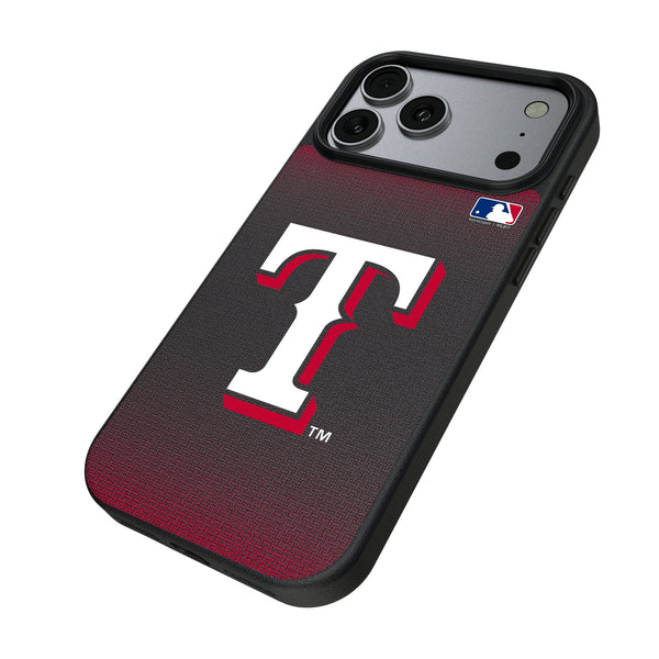 Texas Rangers Linen iPhone MagSafe Compatible Phone Case for Apple iPhone Iso.Jpg