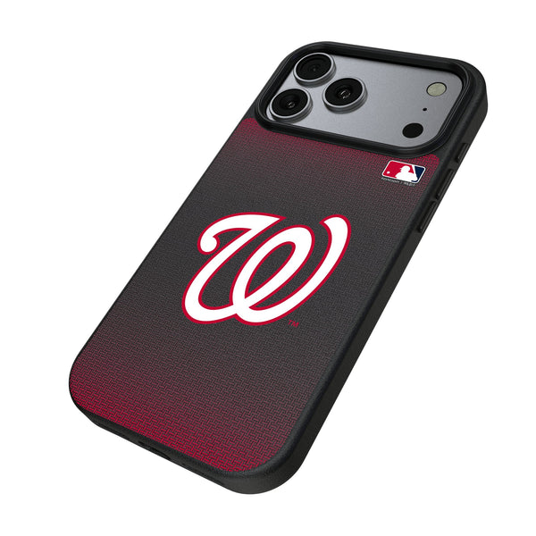 Washington Nationals Linen iPhone MagSafe Compatible Phone Case for Apple iPhone Iso.Jpg