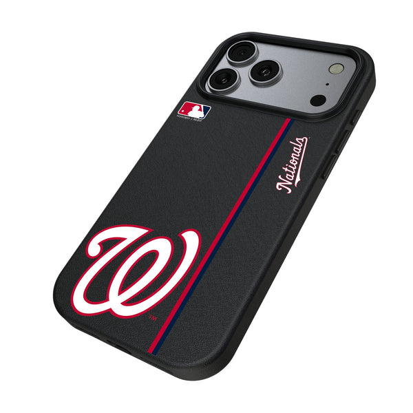 Washington Nationals Sidebar iPhone MagSafe Compatible Phone Case for Apple iPhone Iso.Jpg
