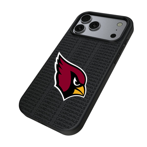 Arizona Cardinals Text Backdrop iPhone MagSafe Compatible Phone Case for Apple iPhone Iso.Jpg