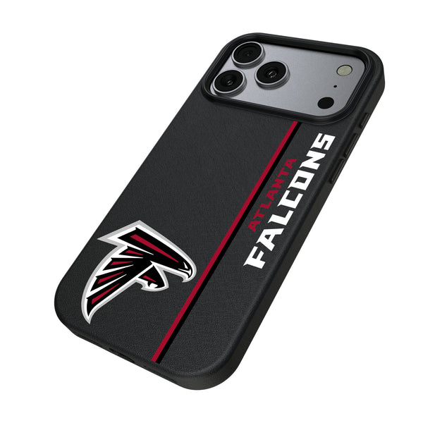 Atlanta Falcons Sidebar iPhone MagSafe Compatible Phone Case for Apple iPhone Iso.Jpg