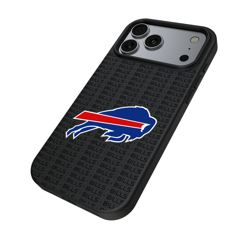Buffalo Bills Text Backdrop iPhone MagSafe Compatible Phone Case for Apple iPhone Iso.Jpg