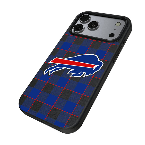 Buffalo Bills Plaid iPhone MagSafe Compatible Phone Case for Apple iPhone Iso.Jpg