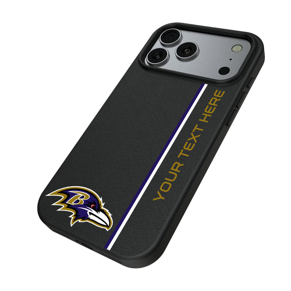Baltimore Ravens Personalized Sidebard iPhone MagSafe Compatible Phone Case for Apple iPhone Iso.Jpg
