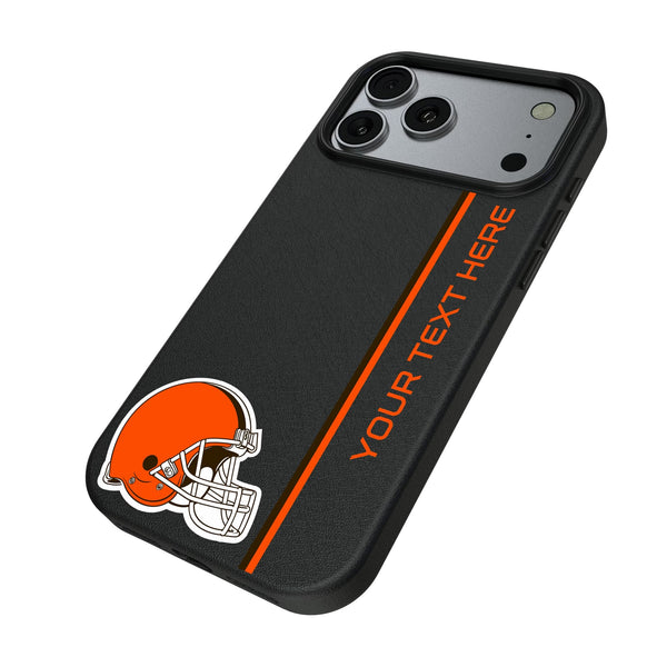 Cleveland Browns Personalized Sidebard iPhone MagSafe Compatible Phone Case for Apple iPhone Iso.Jpg