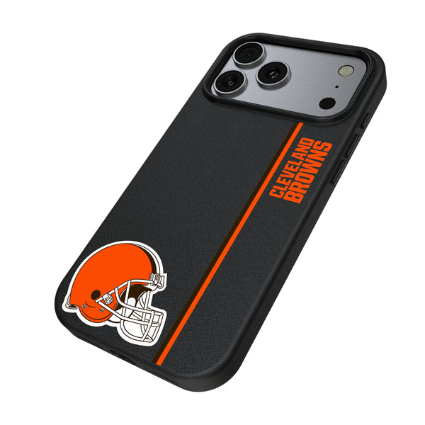 Cleveland Browns Sidebar iPhone MagSafe Compatible Phone Case for Apple iPhone Iso.Jpg