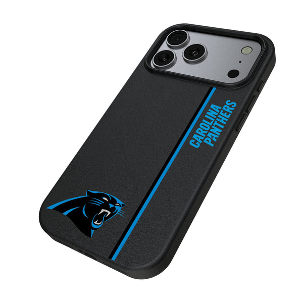 Carolina Panthers Sidebar iPhone MagSafe Compatible Phone Case for Apple iPhone Iso.Jpg