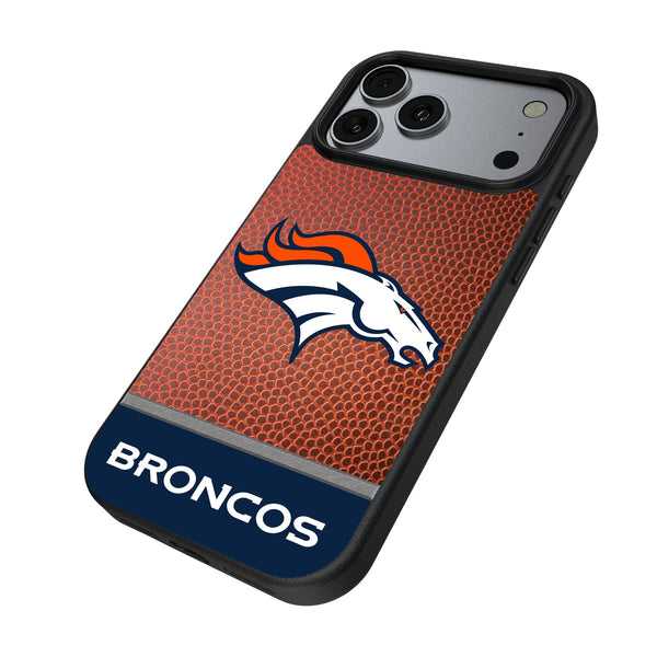 Denver Broncos Football Wordmark iPhone MagSafe Compatible Phone Case for Apple iPhone Iso.Jpg