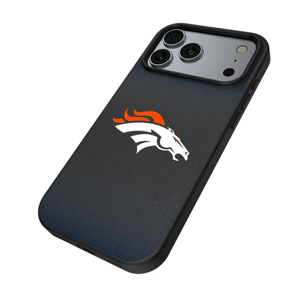 Denver Broncos Linen iPhone MagSafe Compatible Phone Case for Apple iPhone Iso.Jpg