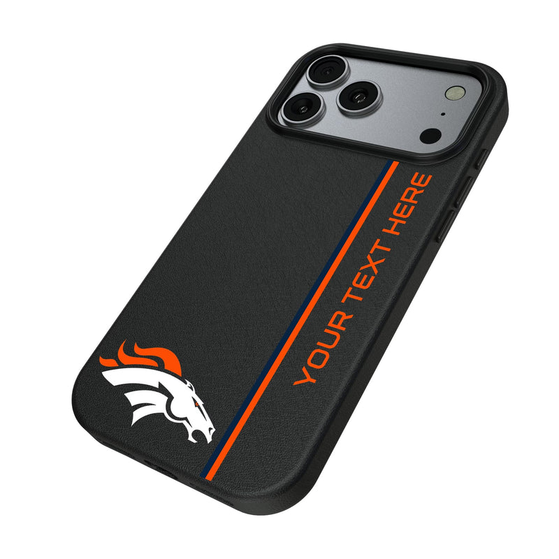 Denver Broncos Personalized Sidebard iPhone MagSafe Compatible Phone Case for Apple iPhone Iso.Jpg