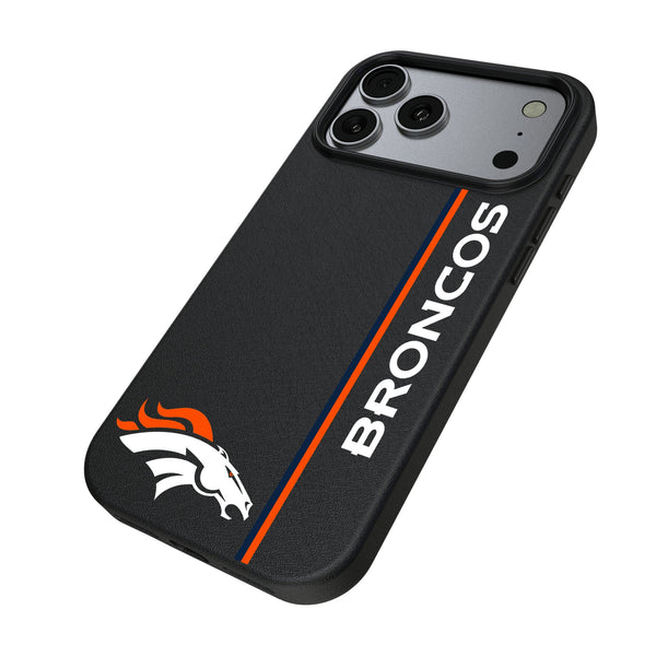 Denver Broncos Sidebar iPhone MagSafe Compatible Phone Case for Apple iPhone Iso.Jpg