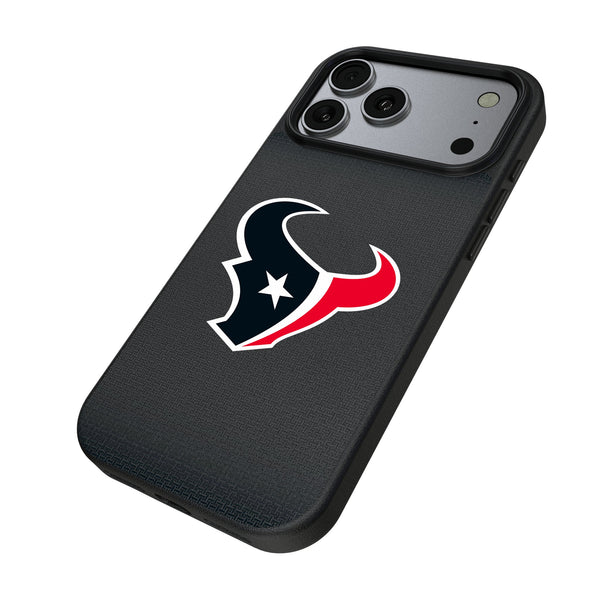 Houston Texans Linen iPhone MagSafe Compatible Phone Case for Apple iPhone Iso.Jpg