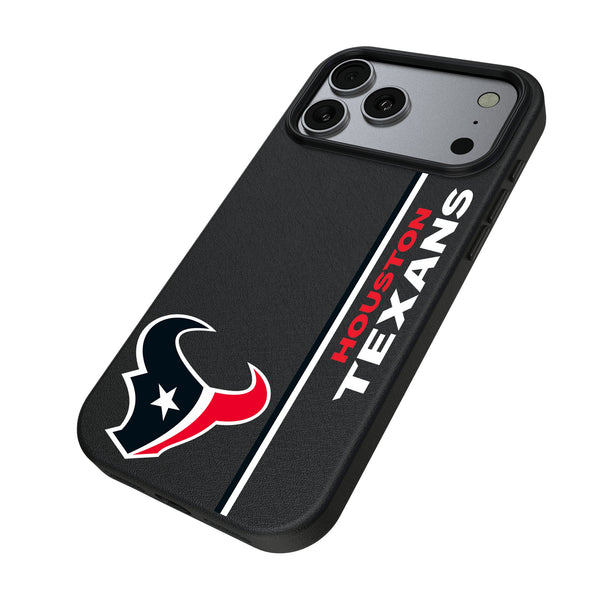 Houston Texans Sidebar iPhone MagSafe Compatible Phone Case for Apple iPhone Iso.Jpg