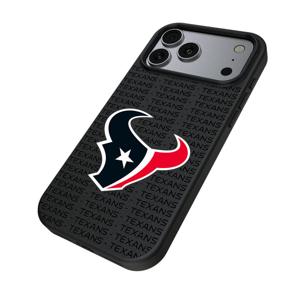 Houston Texans Text Backdrop iPhone MagSafe Compatible Phone Case for Apple iPhone Iso.Jpg