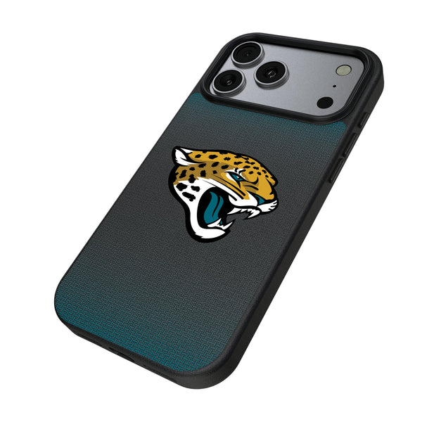 Jacksonville Jaguars Linen iPhone MagSafe Compatible Phone Case for Apple iPhone Iso.Jpg